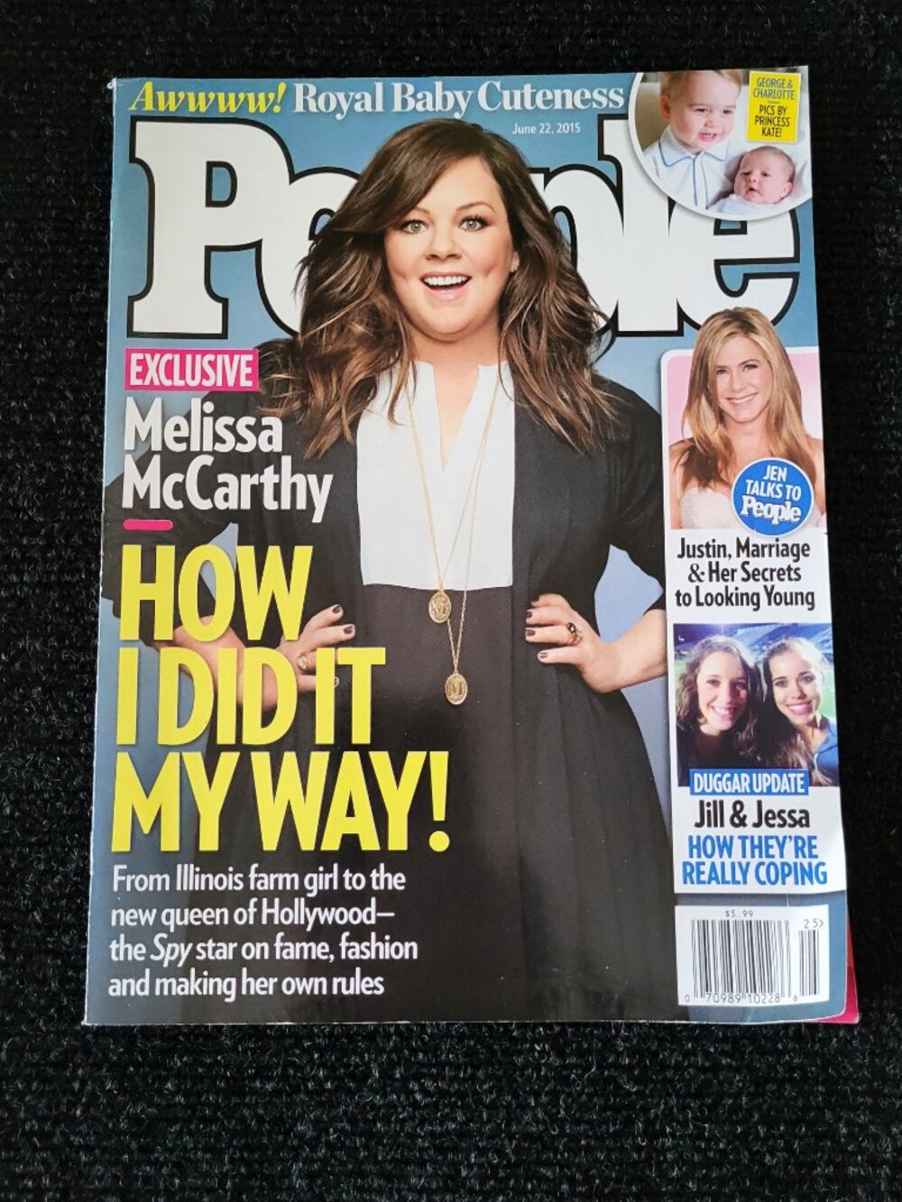 PEOPLE Magazine Melissa McCarthy Cover June 22, 2015 Chris Pratt Jimmy Fallon